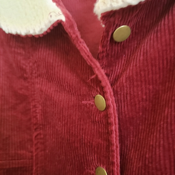 Altar'd State Corduroy Shearling Jacket - Picture 4 of 6